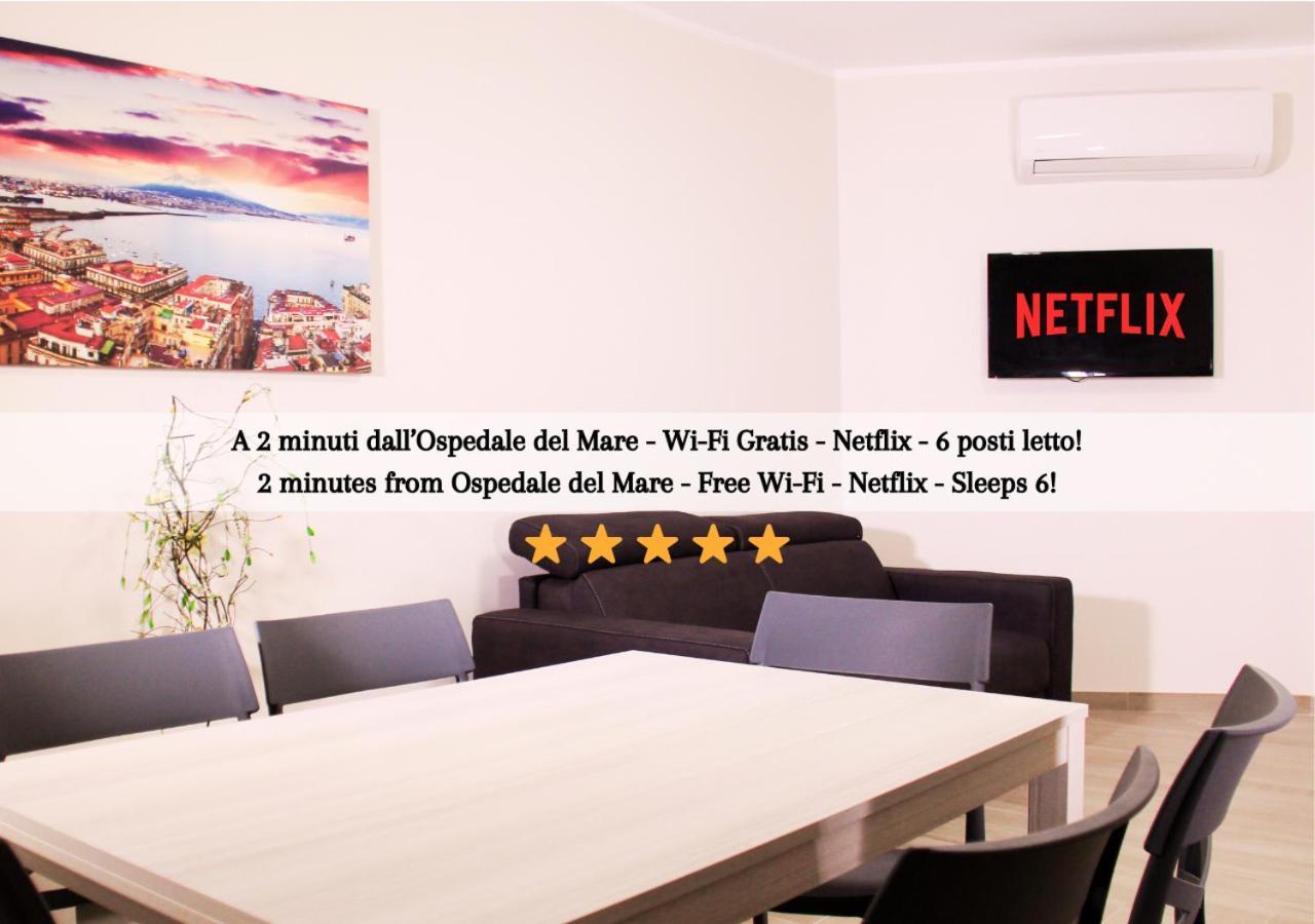 Apartment Ospedale Del Mare - Wi-fi Gratis E Parcheggio Gratuito